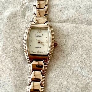 Vivani Quartz Silver Tone Watch